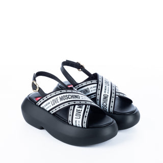 Sandálias Love Moschino Heart