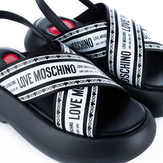 Sandálias Love Moschino Heart