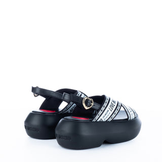 Sandálias Love Moschino Heart