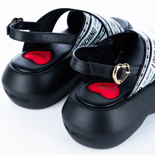 Sandálias Love Moschino Heart