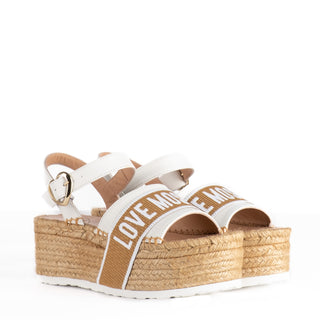 Sandálias Love Moschino Zeppa