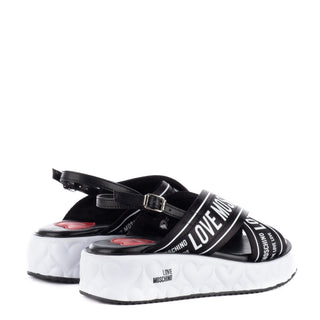 Sandálias Love Moschino Heart