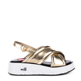 Sandálias Love Moschino Heart