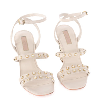 Heeled Sandals and Jewel Beads