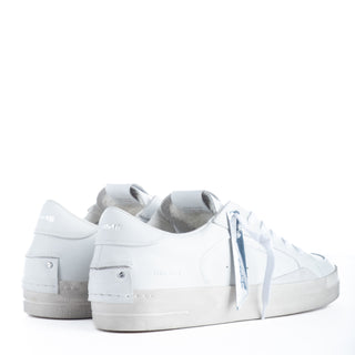 Sapatilhas Crime London SK8 DELUXE ALL WHITE