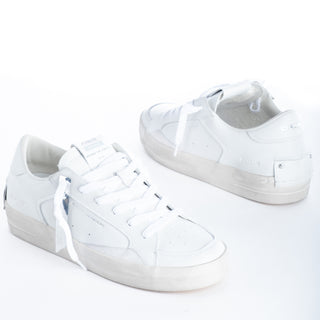 Sapatilhas Crime London SK8 DELUXE ALL WHITE