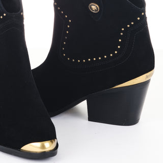 Just Cavalli Black Ankle Boots