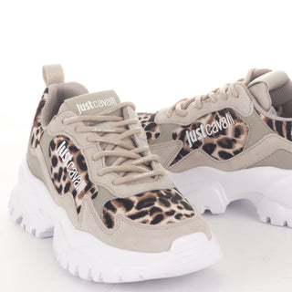 Just Cavalli Beige Sneakers