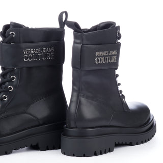 Botas Combat Versace Jeans Couture Preto