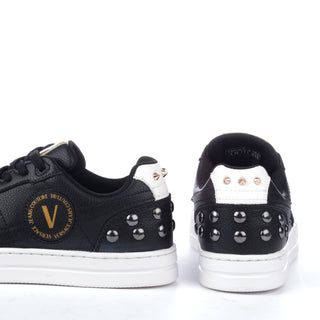 Versace Jeans Couture Black Multi Sneakers