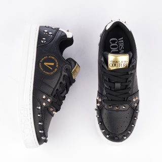 Versace Jeans Couture Black Multi Sneakers