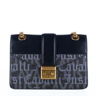 Carteira de Ombro Just Cavalli Gothic Logo Print - Style 4