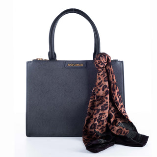 Carteira de Mão Just Cavalli JC Foulard Iconic Leopard - Style 1