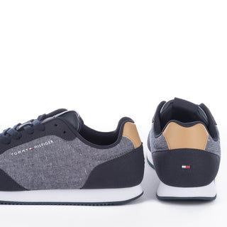 Sapatilhas Tommy Hilfiger Lo Runner Mix Chambray