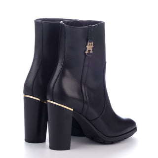 Tommy Hilfiger Black Ankle Boots