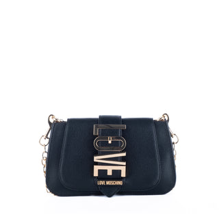 Carteira de Ombro Love Moschino Statement Chain
