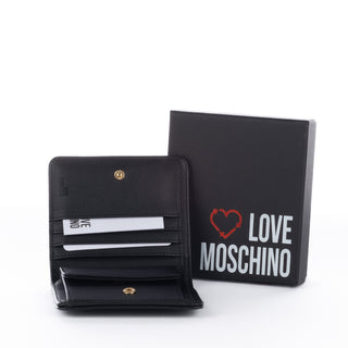 Porta-moedas Love Moschino Avorio