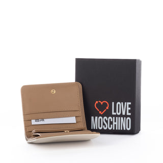 Porta-moedas Love Moschino Avorio