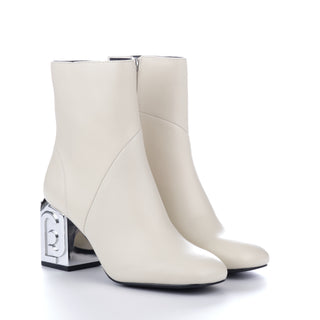 Liu Jo White Ankle Boots