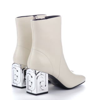 Liu Jo White Ankle Boots