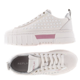 Sapatilha Replay Disco Pearl Branco