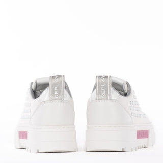 Replay Disco Pearl White Sneakers